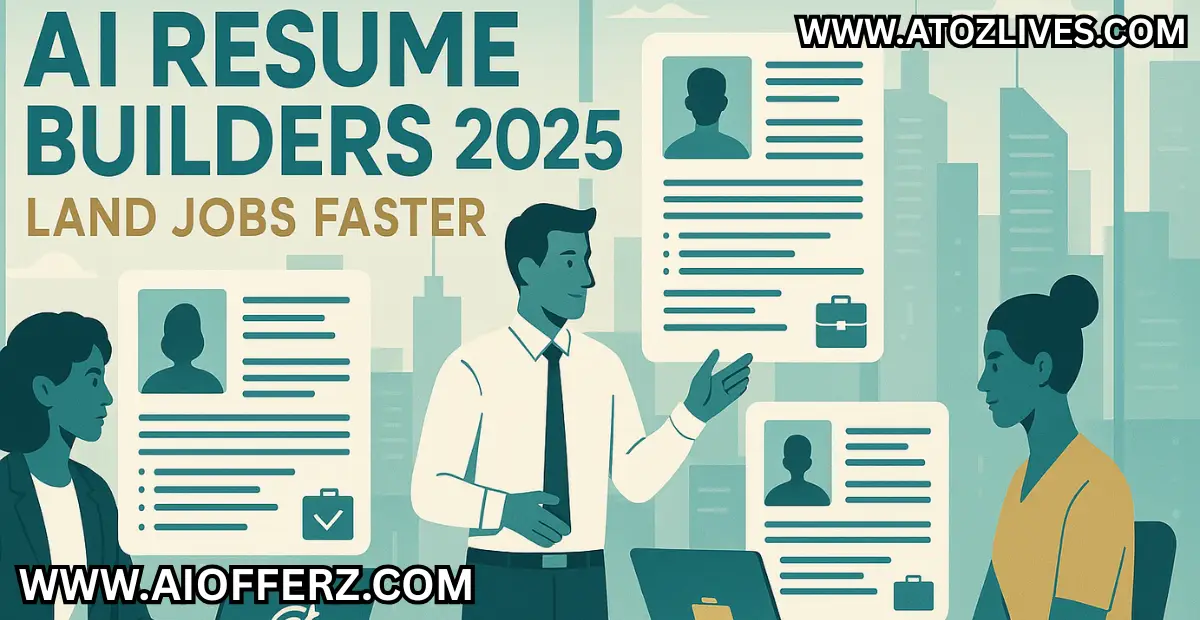 You are currently viewing AI-Powered Resume Builders to Land Jobs Faster in 2025 (Free Templates + Expert Tips)