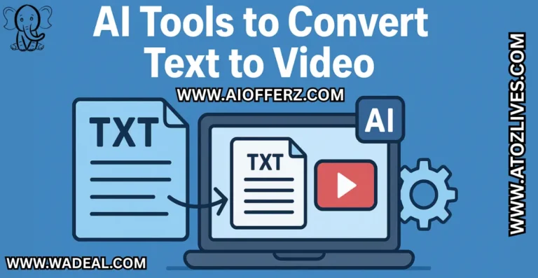 AI Tools to Convert Text to Video