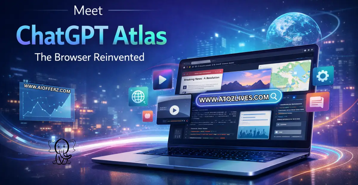 Read more about the article Meet ChatGPT Atlas: The Browser Reinvented for the AI Era