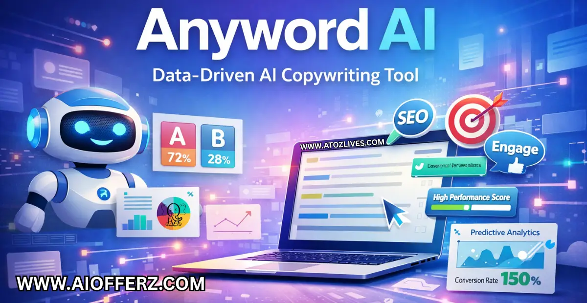 You are currently viewing Anyword AI: Data‑Driven AI Copywriting Tool for High‑Conversion Marketing