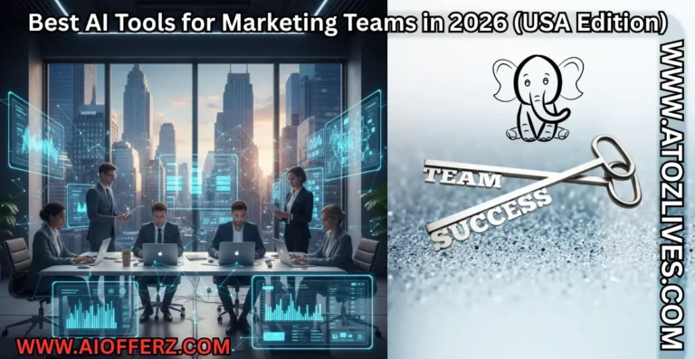 Best AI Tools for Marketing Teams in 2026 (USA Edition)