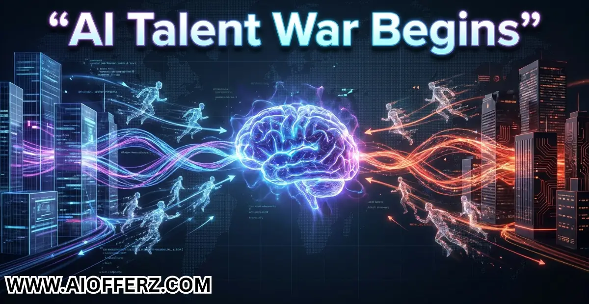 You are currently viewing AI Talent War Intensifies as Top Tech Executives Move to OpenAI 24 April 2026  07:45