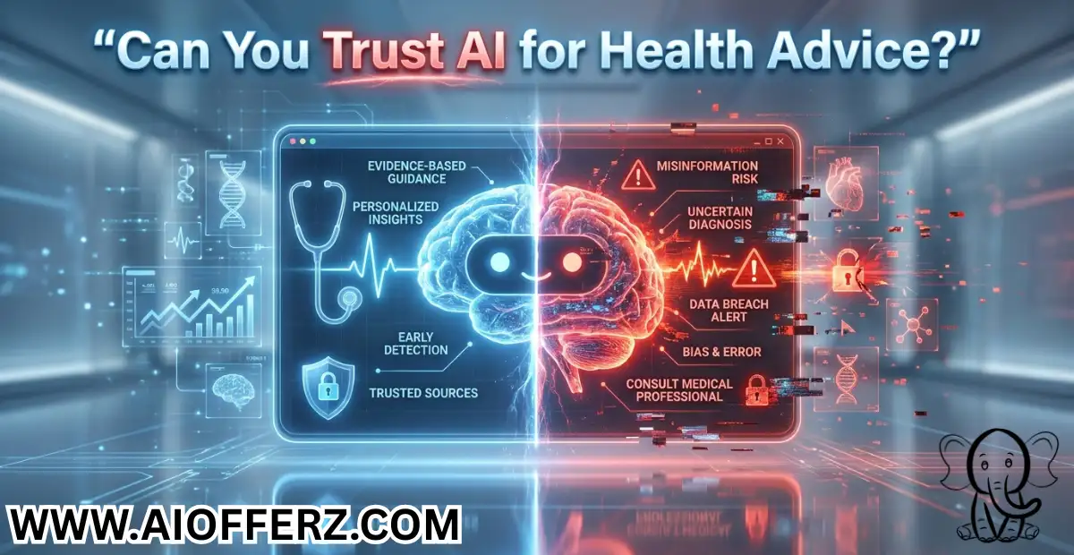 You are currently viewing Can You Trust Health Advice From AI Chatbots? Experts Urge Caution 19 April 2026  12:45
