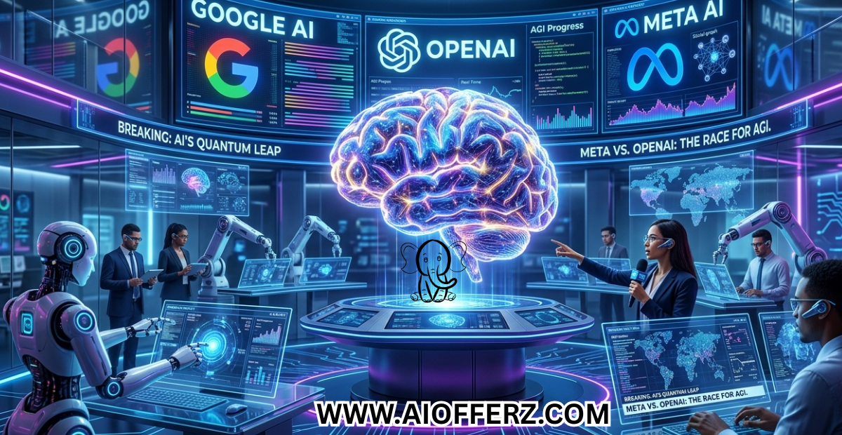 You are currently viewing AI Revolution Explodes: Google, OpenAI & Meta Reveal Massive New Updates in Just 10 Hours