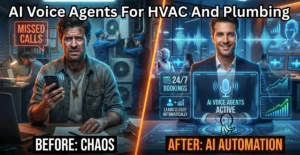 Read more about the article Stop Losing Leads: How US HVAC and Plumbing Companies are Using AI Voice Agents to Close 24/7