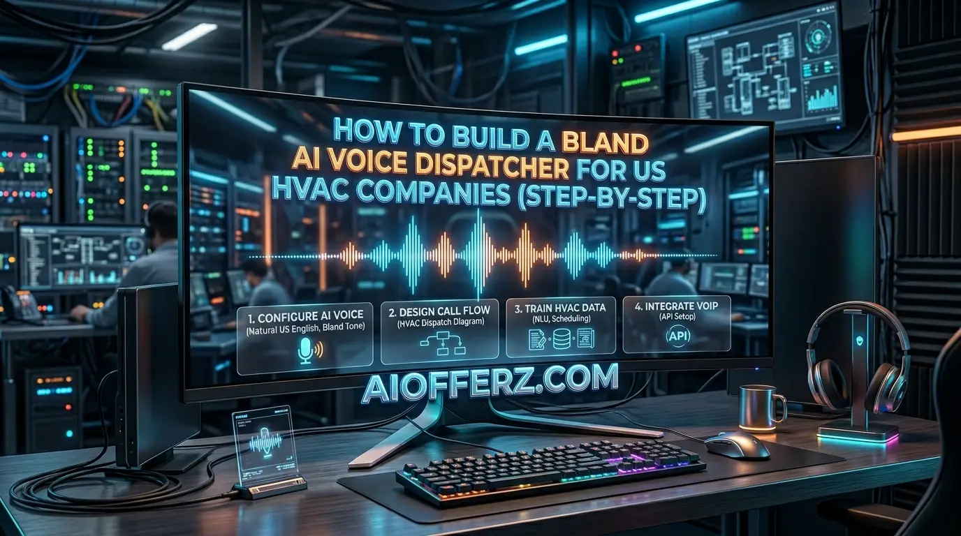 You are currently viewing How to Build a Bland AI Voice Dispatcher for US HVAC Companies