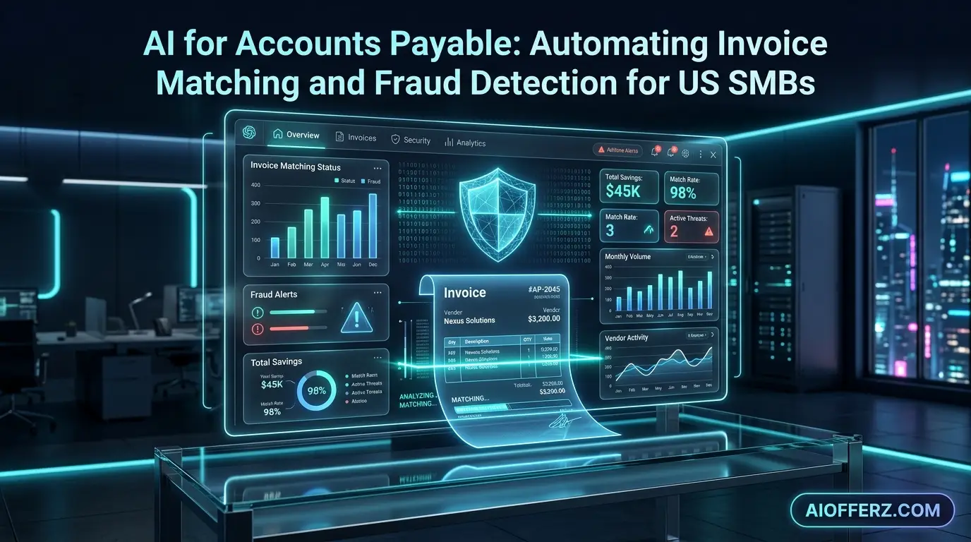 You are currently viewing AI for Accounts Payable: Automating Invoice Matching and Fraud Detection for US SMBs