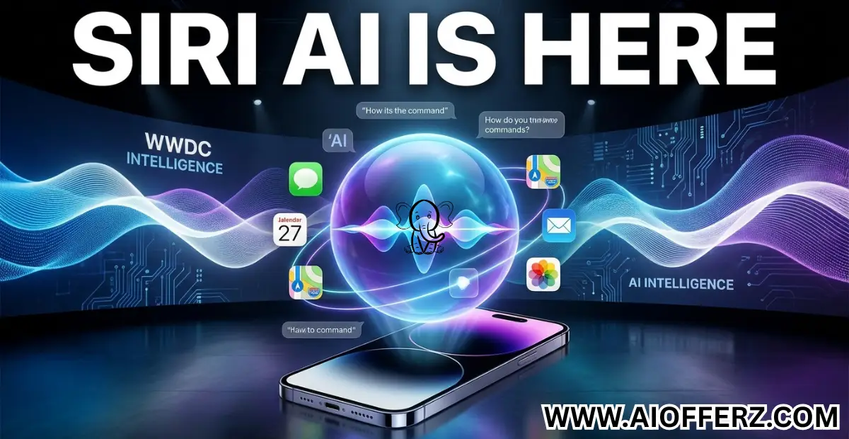 You are currently viewing Apple’s ‘Siri AI’ Debuts at WWDC