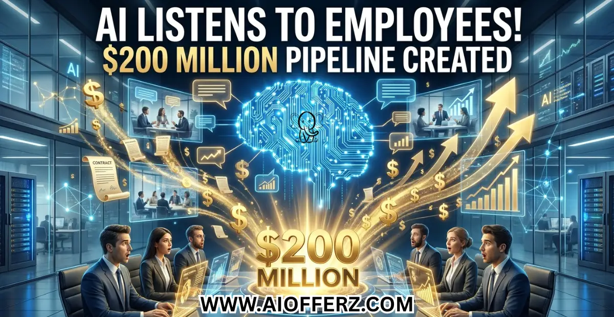 You are currently viewing Cognizant’s AI Listens to Employee Conversations, Generates $200 Million in New Pipeline