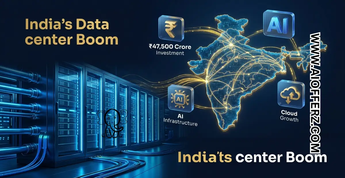 You are currently viewing The Rs 47,500-crore data center boom: 3 Infrastructure outliers powering India’s AI shift