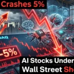 Nasdaq 100 Falls 5% as Tech Stocks Slide and Bond Yields Rise