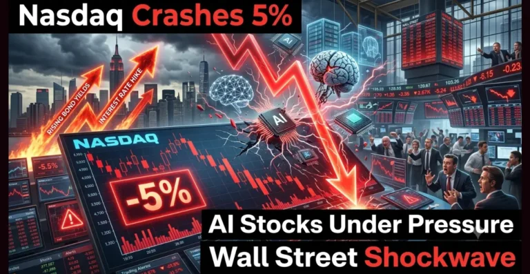 Nasdaq 100 Falls 5%