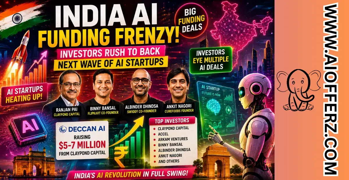 You are currently viewing India AI Funding Frenzy: Investors Rush to Back the Next Wave of AI Startups