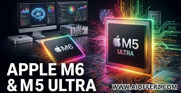 Apple M6 and M5 Ultra
