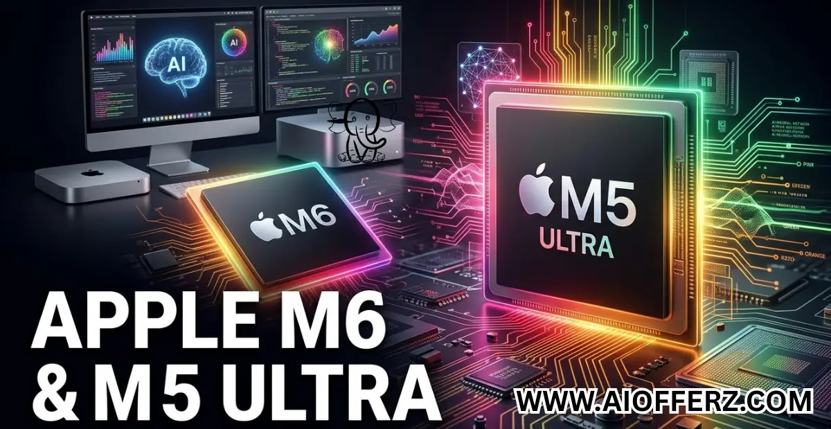 You are currently viewing Apple Introduces M6 and M5 Ultra for a Big Leap in Performance and AI Compute