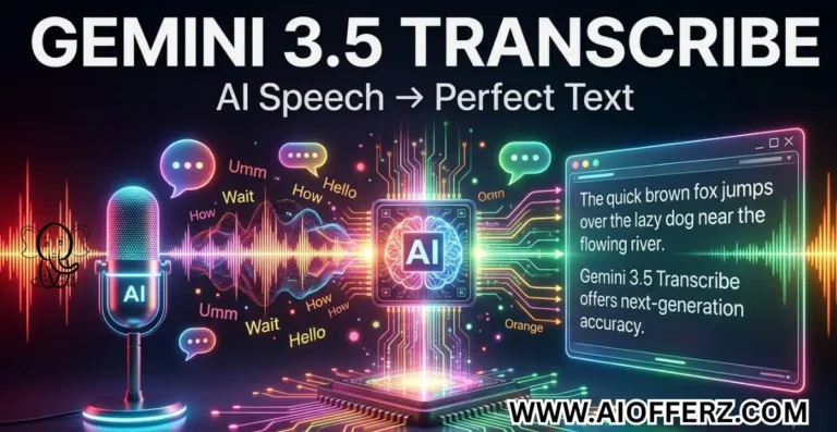 Gemini 3.5 Transcribe