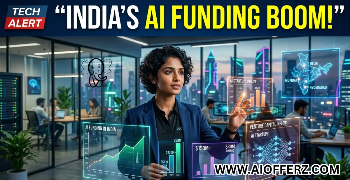 You are currently viewing India’s AI Funding Boom Accelerates as Startups Attract Bigger Investments