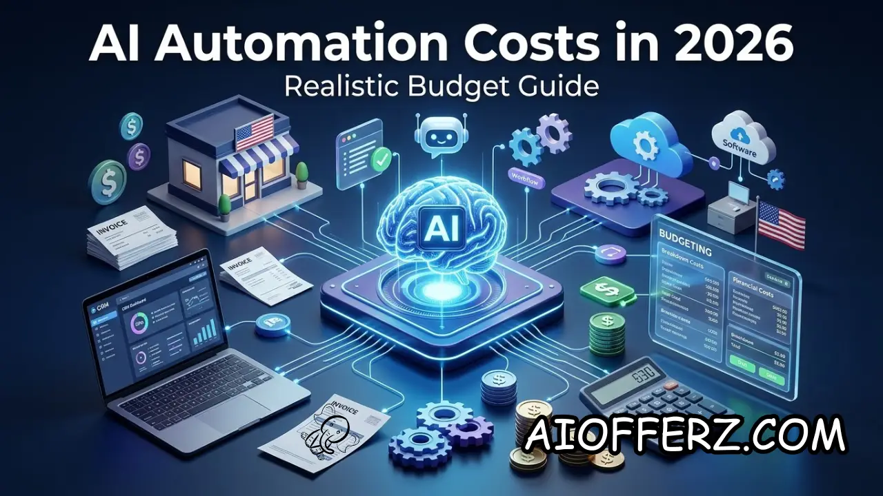 You are currently viewing AI Automation Costs in 2026: A Realistic Budget Guide for U.S. Small Businesses