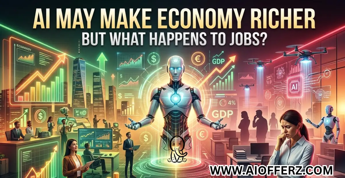 You are currently viewing AI May Make The Economy Richer While Taking Away Jobs