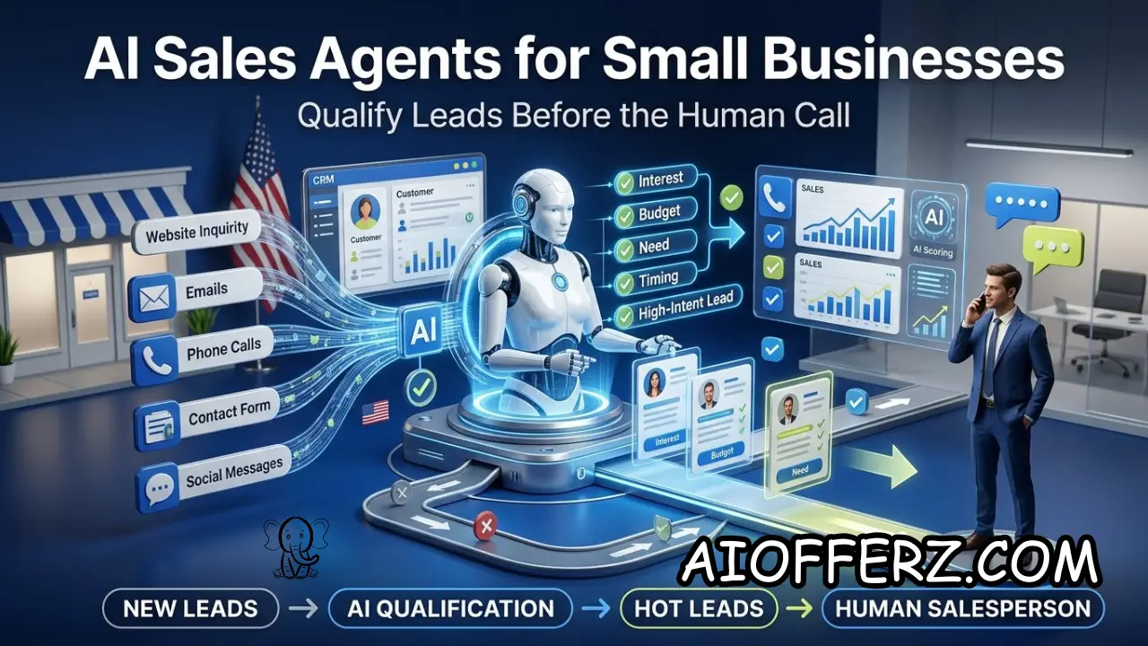 You are currently viewing AI Sales Agents for U.S. Small Businesses: How to Qualify Leads Before a Human Salesperson Calls